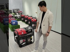 Generator Diesla z otwartą ramą