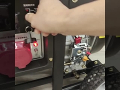 Generator Diesla z otwartą ramą