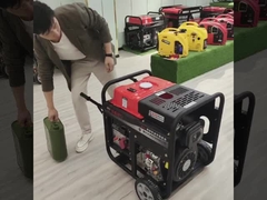 Generator Diesla z otwartą ramą