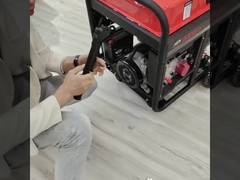 Generator Diesla z otwartą ramą