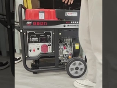 Generator Diesla z otwartą ramą